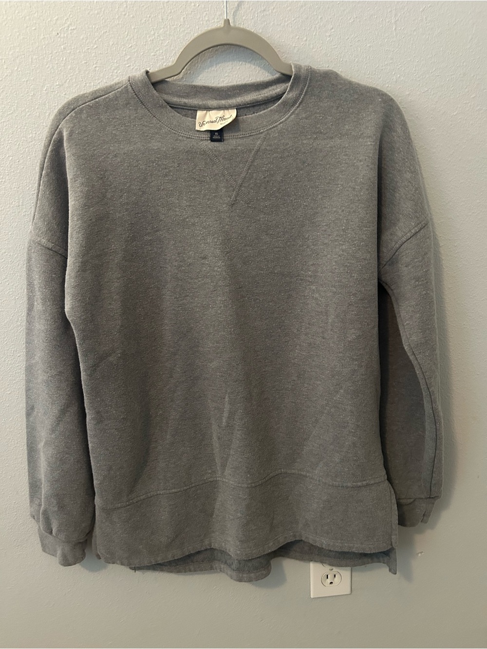 Gray Crewneck Sweater